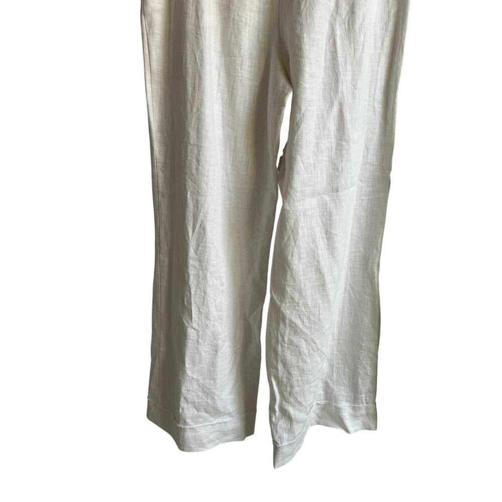 RAMY BROOK WOMENS SIZE 10 DALIA WIDE LEG DRESSY PANT TROUSER WHITE NEW MSRP $395 - Picture 8 of 12